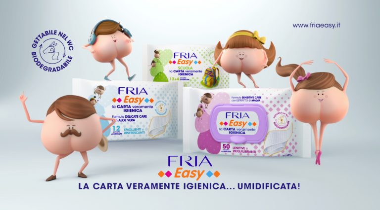 INTESTA BRINGS HAPPINESS TO TV, WITH FRIA EASY.