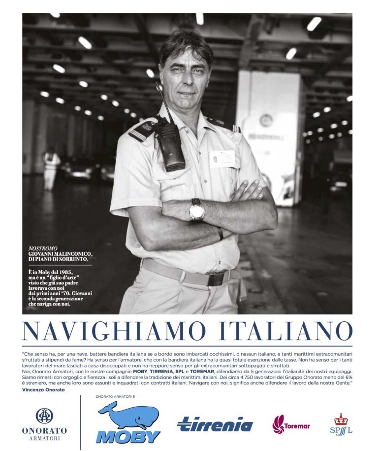 ONORATO ARMATORI SAILS ITALIAN WITH ARMANDO TESTA