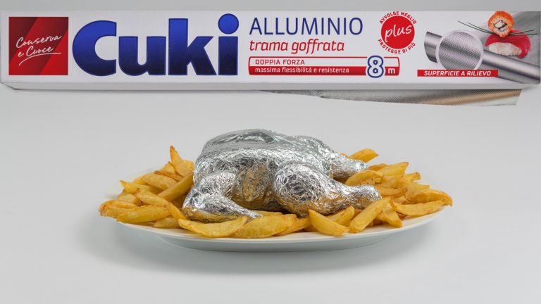 ARMANDO TESTA CREATES THE NEW CUKI CAMPAIGN. LAUNCH OF EMBOSSED ALUMINIUM KITCHEN ROLL