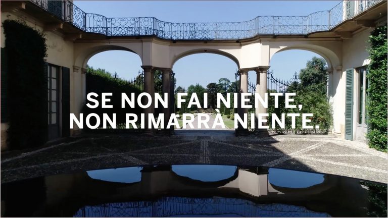 IL FAI E ARMANDO TESTA CI RICORDANO CHE SE NON FAI NIENTE NON RIMARRÀ NIENTE.