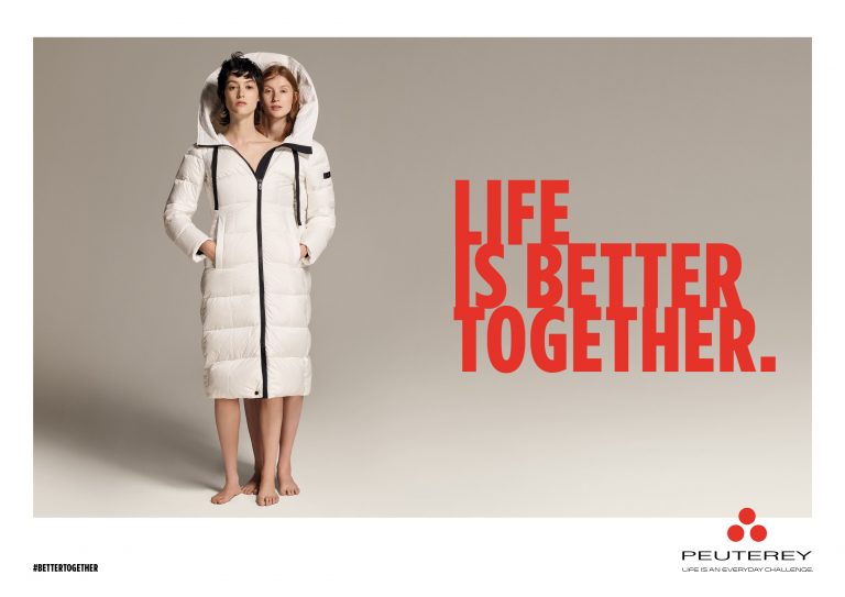 Peuterey lancia la collezione Fall Winter 2021/22   con la campagna “life is better together” firmata da Armando Testa