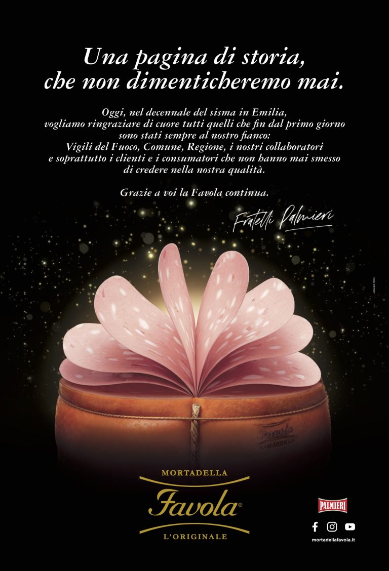 Mortadella Favola and Armando Testa Torino: a special dedication, on a special date.