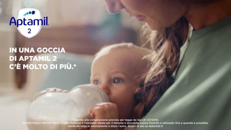 Aptamil 2 di Danone e Armando Testa insieme per la nuova campagna sui latti per l’infanzia con un grande ritorno in TV.